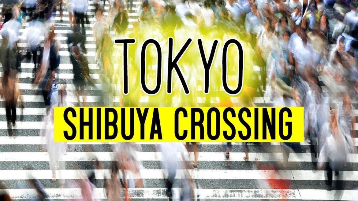 Powerful Shibuya Crossing Slo Mo - Japan Trip #short