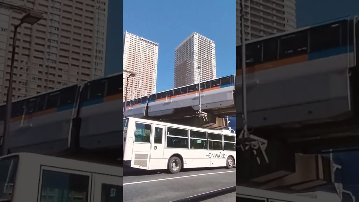 Tokyo MonoRail | #shorts #youtubeshorts @JAPAN CITY WALK