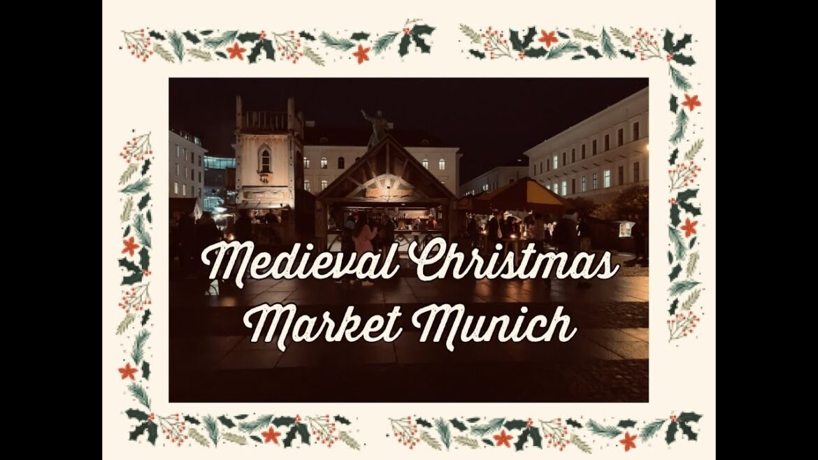 Medieval Christmas Market in Munich 2022