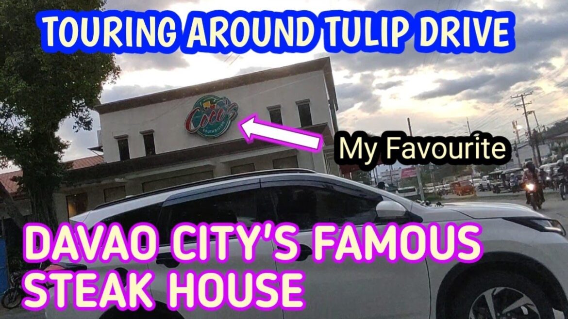 ANONG MERON SA TULIP DRIVE??? TARA AT MAG TOURING AROUND SA JUNA SUBDIVISION OF DAVAO CITY
