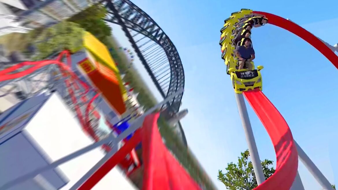 Big Dipper POV – Luna Park Sydney, Australia – Intamin Launched Single Rail Coaster Point of View Big Dipper POV - Luna Park Sydney, Australia - Intamin Launched Single Rail Coaster Point of View