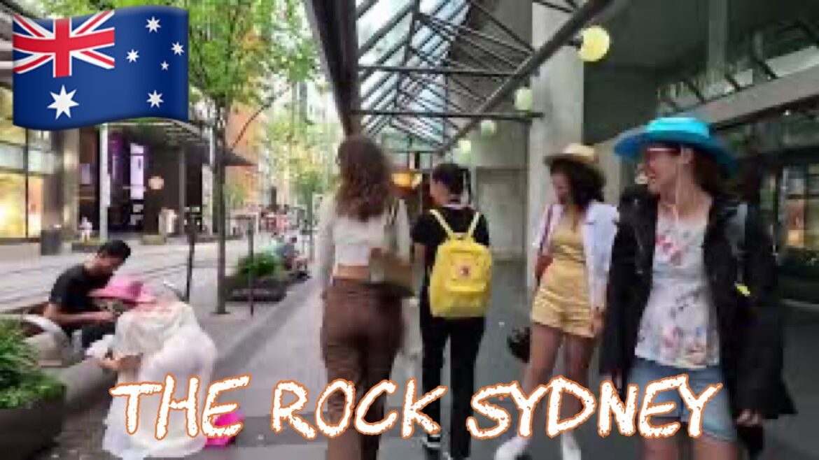 Sydney City🇦🇺[4K Walk] Stroll through The Rocks Market & find locally designed fashion & jewellery