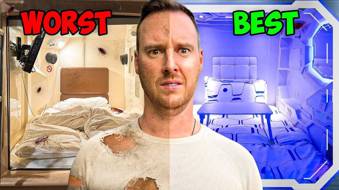 Worst vs Best Capsule Hotel 🇯🇵 Japan Worst vs Best Capsule Hotel 🇯🇵 Japan