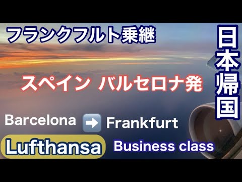 🇯🇵スペインから日本帰国①✈️ルフトハンザ航空 ビジネスクラス🇪🇸バルセロナ空港→🇩🇪フランクフルト空港乗継/Lufthansa Business Class Baecelona→Frankfurt 🇯🇵スペインから日本帰国①✈️ルフトハンザ航空 ビジネスクラス🇪🇸バルセロナ空港→🇩🇪フランクフルト空港乗継/Lufthansa Business Class Baecelona→Frankfurt