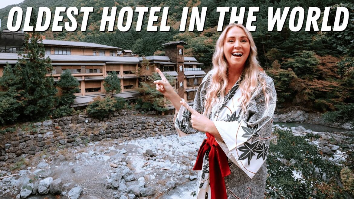 We Stayed the Oldest hotel in the World (a 1200 year old Japanese Onsen Hotel)