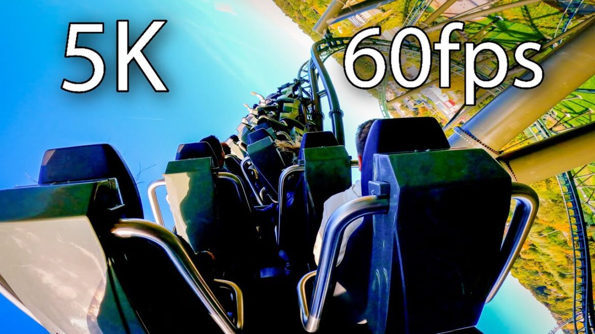 Kondaa back seat on-ride 5K POV @60fps Walibi Belgium