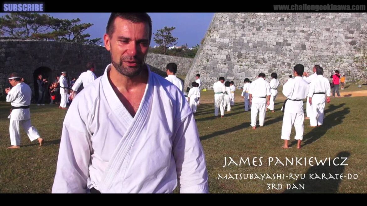 100 Kata for karate day Oct 25th 2014 Okinawa, Japan : James Pankiewicz