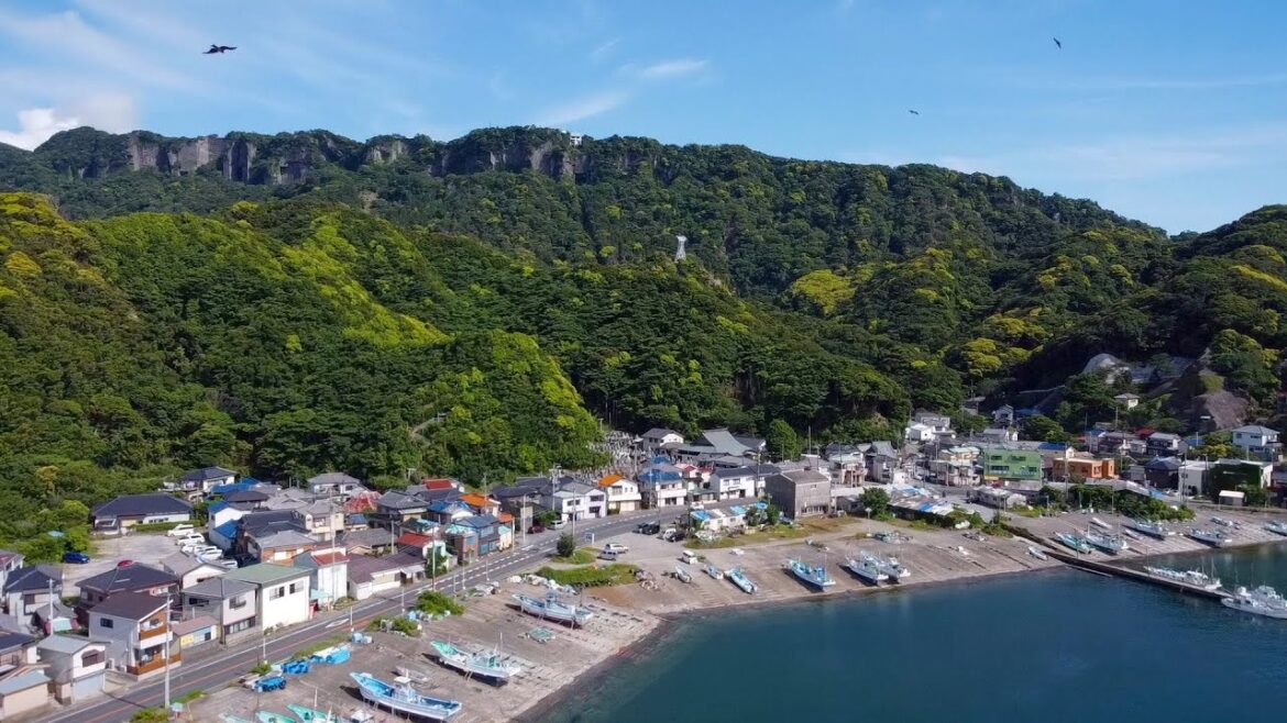 Красоты летней провинциальной Японии с высоты птичьего полёта. Кинозарисовка RTR Japan / ロシア国営テレビ