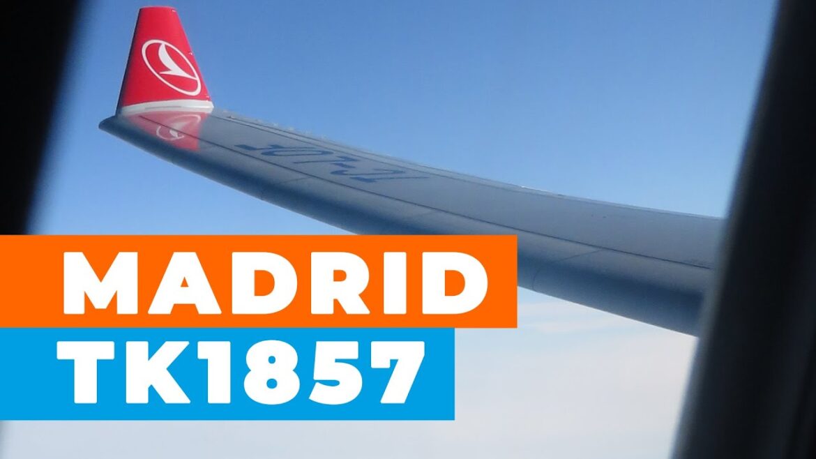 Istanbul to Madrid | February 2020 | TK1857