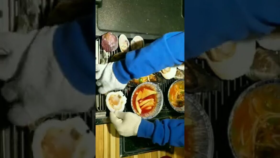 Masakan Kerang Panggang #shorts #streetfood