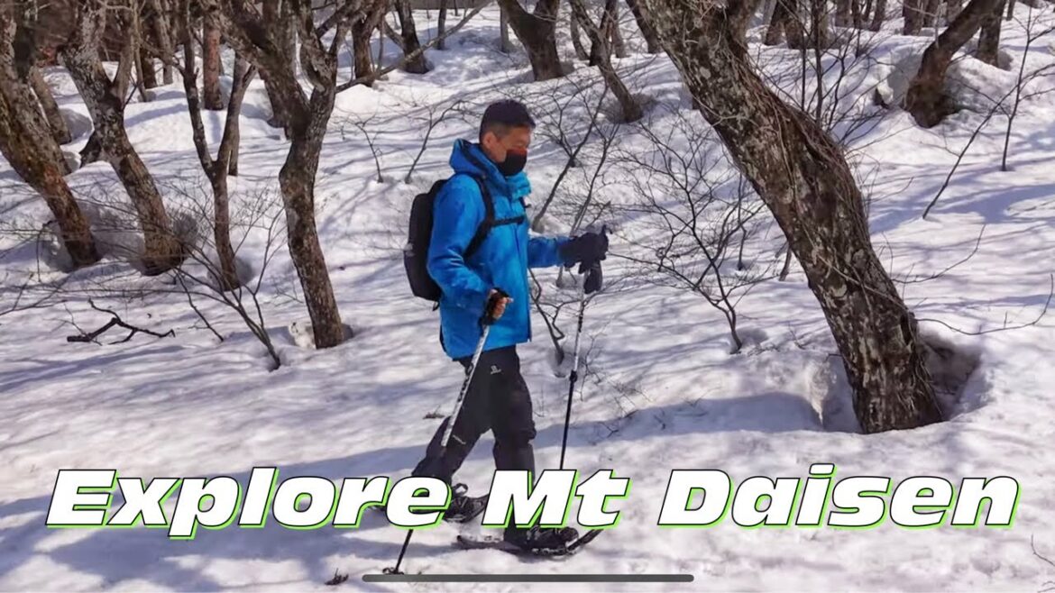 Snow Shoeing in the Mountains for the First Time | Mt Daisen Tottori Prefecture Japan Snow Shoeing in the Mountains for the First Time | Mt Daisen Tottori Prefecture Japan