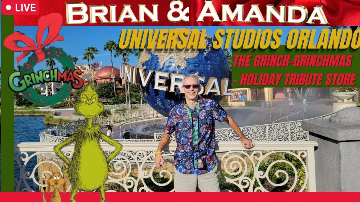🔴Live! Universal Studios Orlando with Brian