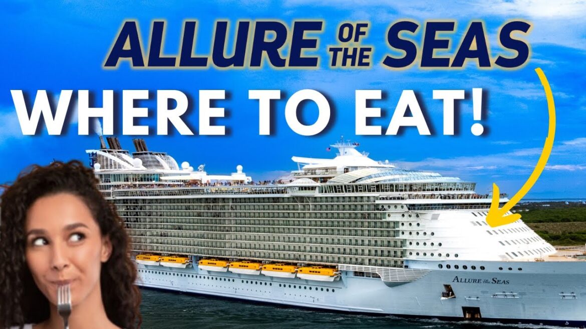 WHERE TO EAT ON ALLURE OF THE SEAS! Royal Caribbean's Complimentary and Specialty Dining Options!