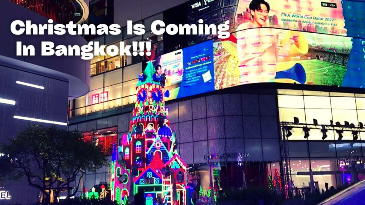 BANGKOK CHRISTMAS 2022 EmQuartier Emporium Shopping Mall | Thailand Walking Tour