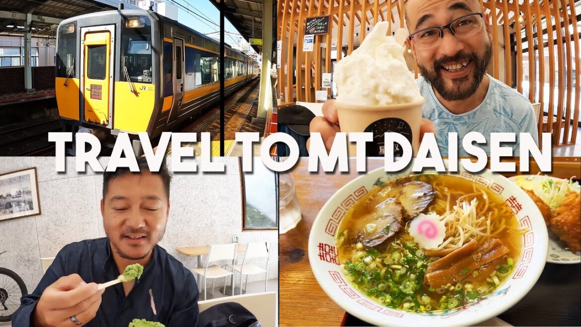 Farmer’s Market BEEF RAMEN & Local GELATO in Mt Daisen Tottori JAPAN
