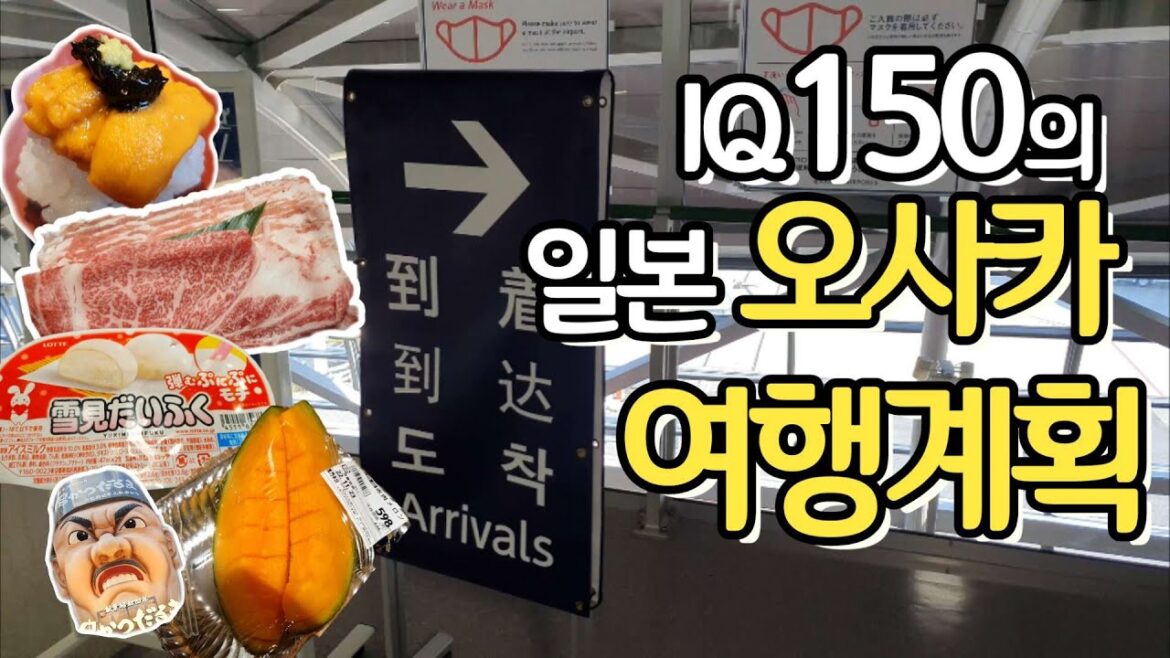 이거 보면 일본 여행 성공합니다 | 오사카 여행 계획 꿀팁