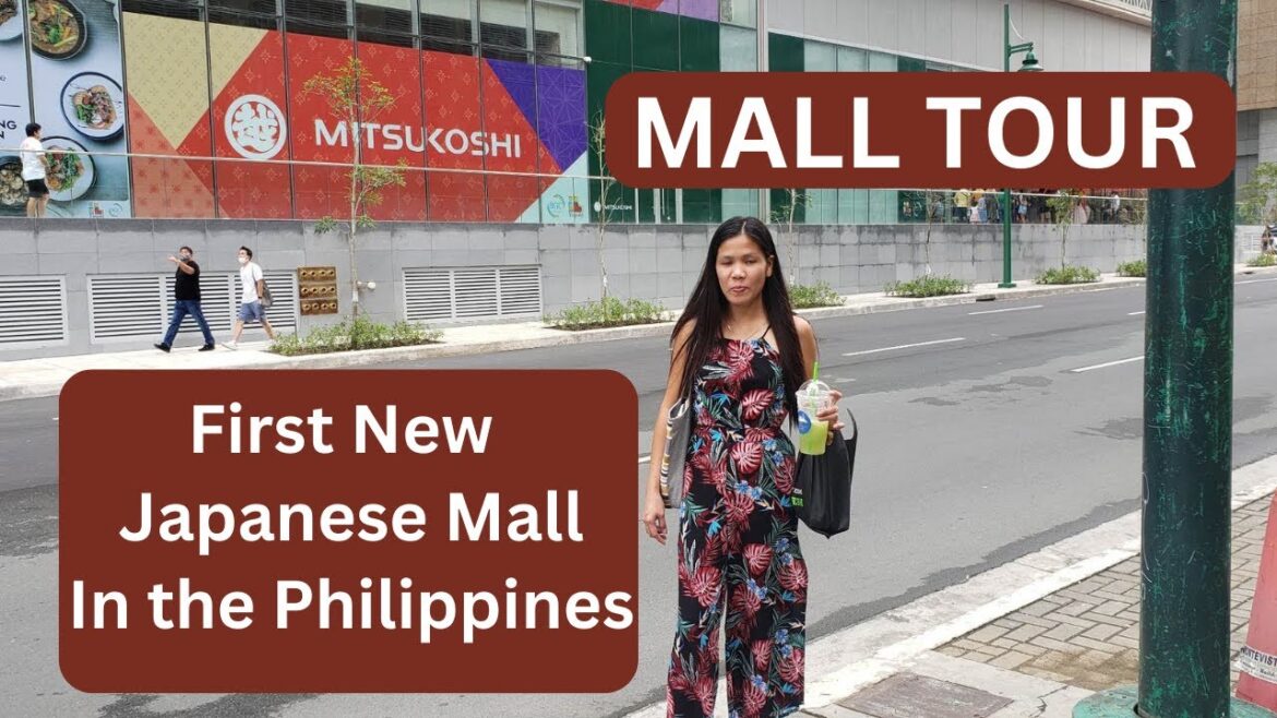 NEW!! Mitsukoshi Mall Tour | New Japanese Mall Uptown BGC Part 1