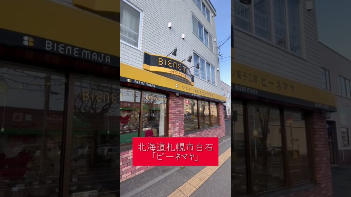 🎅オシャレで美味しいクリスマスムードの北海道スイーツ店にサンタ出没 #shorts