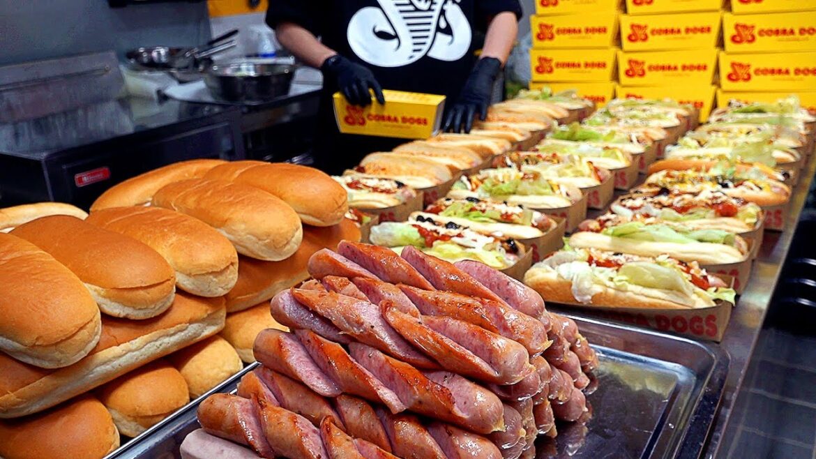 ํซ๋๊ทธ Amazing Hot Dog Making Video, Best 5 Compilation – Korean street food ํซ๋๊ทธ Amazing Hot Dog Making Video, Best 5 Compilation - Korean street food