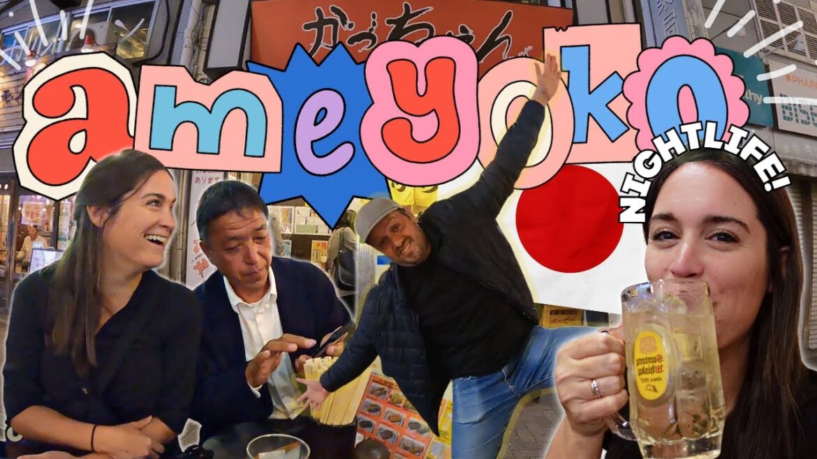 BEST TOKYO NIGHTLIFE? 🇯🇵 (izakaya hopping in Ameyoko)