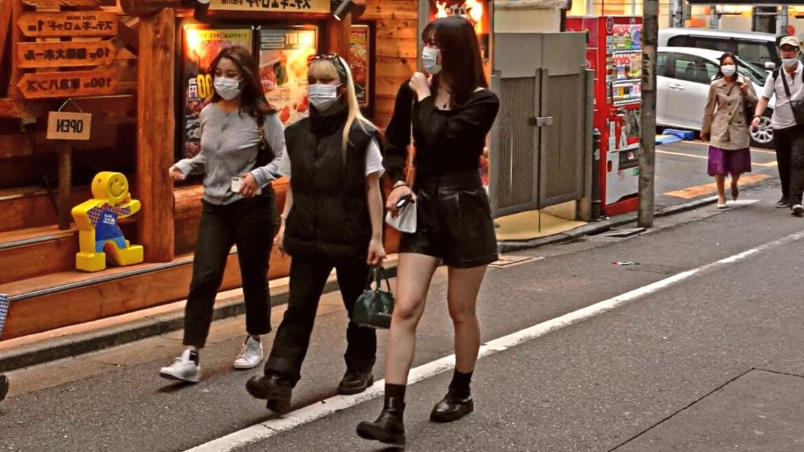 A Sunday Night From Tokyo's Girls Town To Tokyo red-light zone