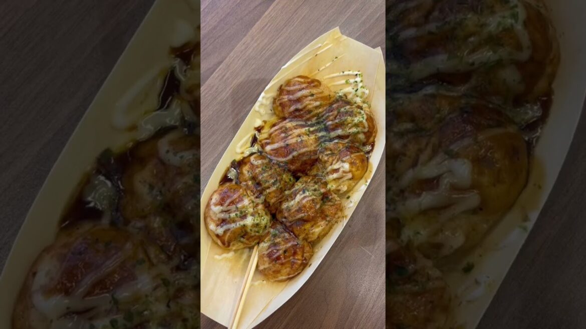 TAKOYAKI, Street food in Osaka, Japan | My daily lunch