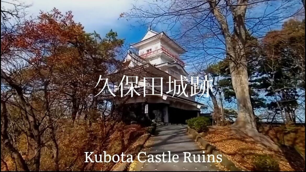 秋田県観光　佐竹氏の居城　秋田久保田城　Akita tourism Mr. Satake's castle Akita Kubota Castle Japan