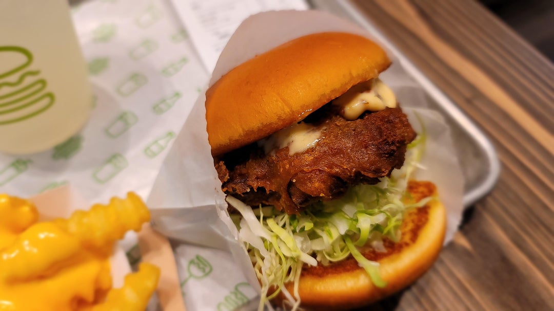 Shake Shack with Japanese twist Yuzu Kosho Chicken Alo Japan