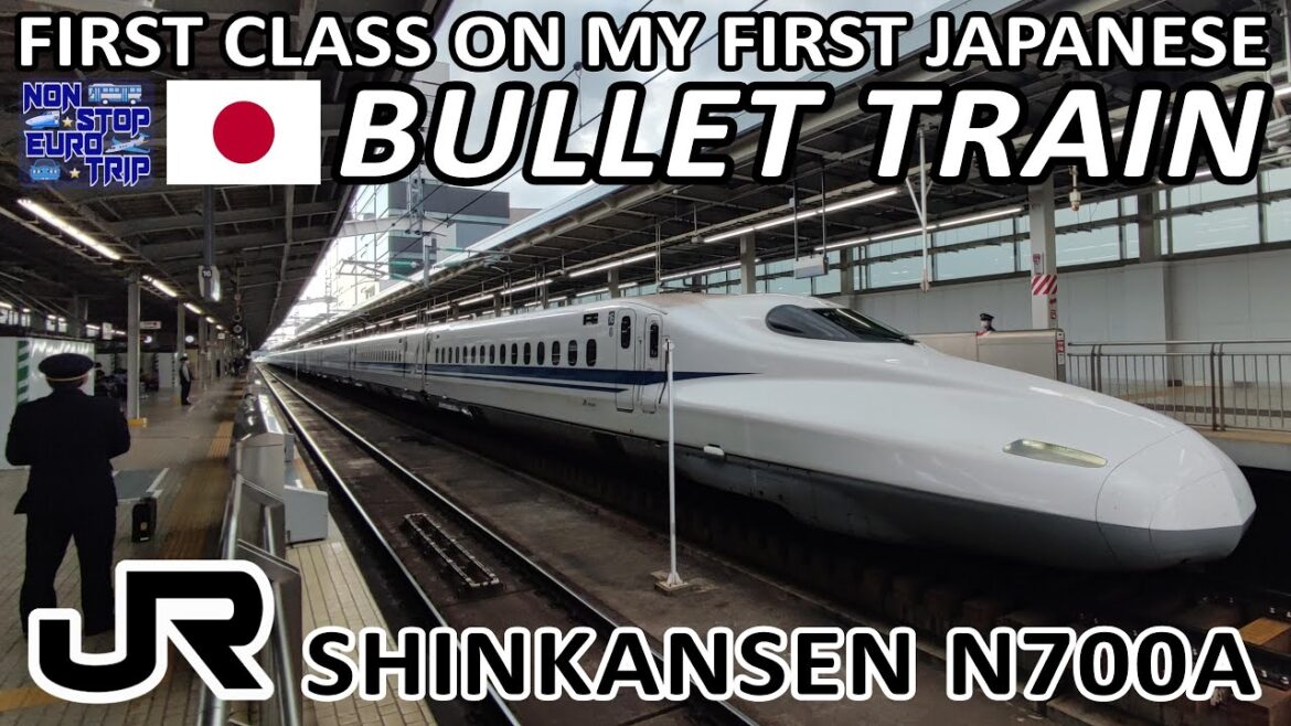MY FIRST EVER JAPANESE BULLET TRAIN / N700 FIRST CLASS ON THE TOKAIDO SHINKANSEN MY FIRST EVER JAPANESE BULLET TRAIN / N700 FIRST CLASS ON THE TOKAIDO SHINKANSEN