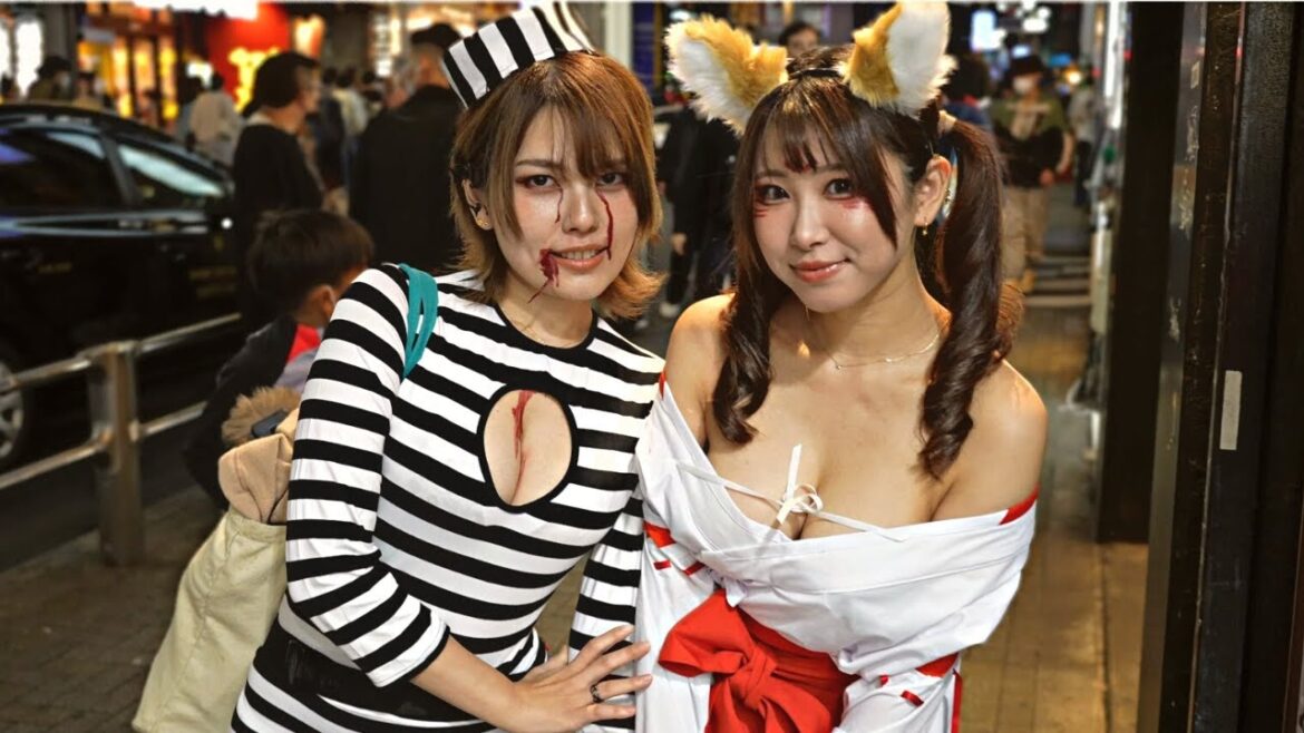 Tokyo's Shibuya Crazy Halloween 2022