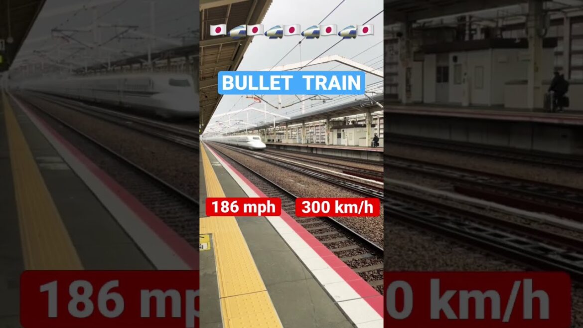 🚅Too fast, Japanese bullet train Shinkansen🚅