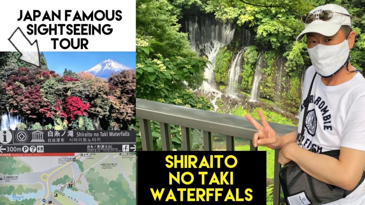 WHERE TO GO TRAVEL➡️WATERFALLS SHIRAITO NO TAKI JAPAN FAMOUS SIGHTSEEING TOUR Summer Travel( 夏の旅行 )