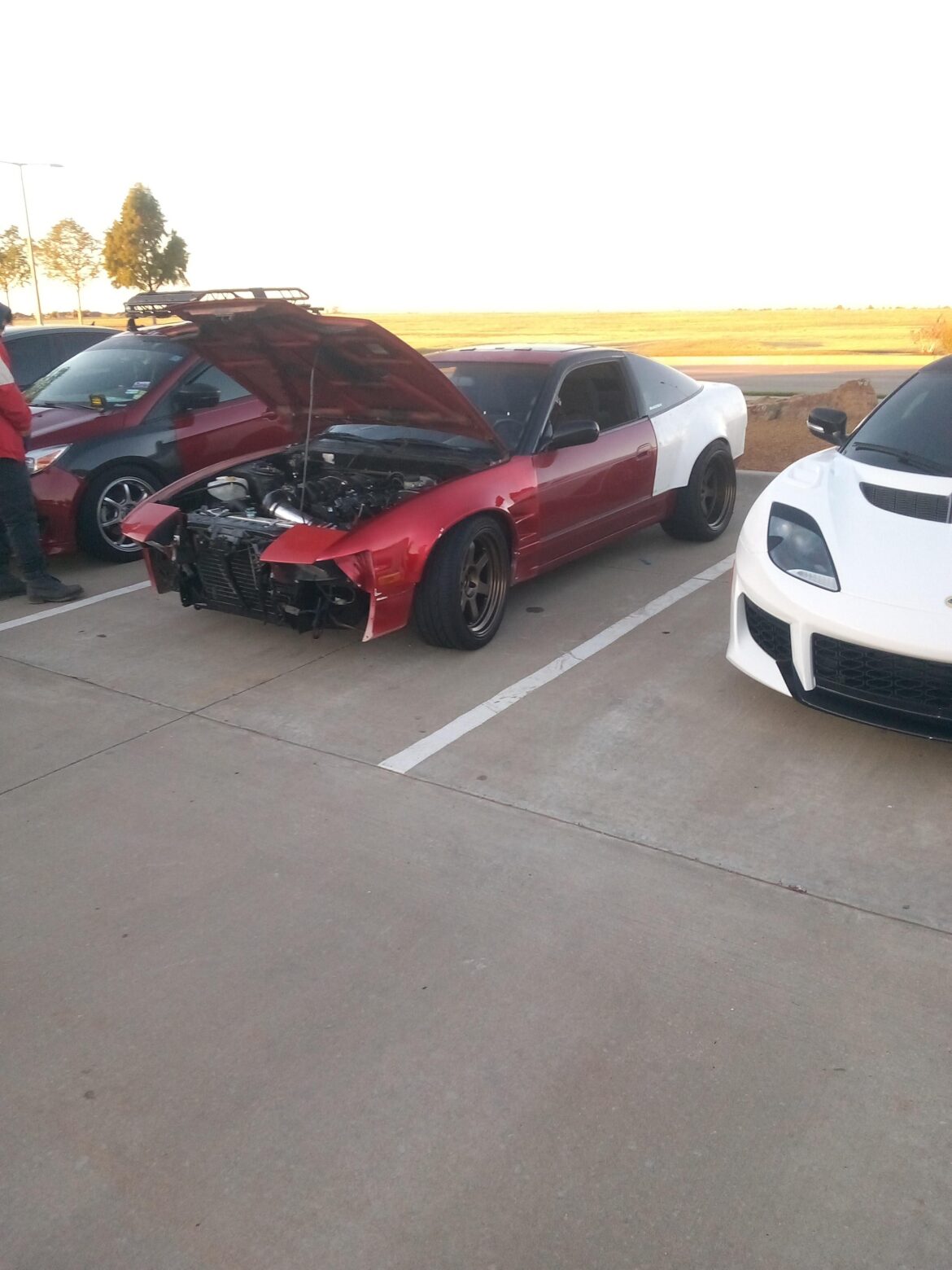 Ls swapped drift missile at OKC cars and coffee.