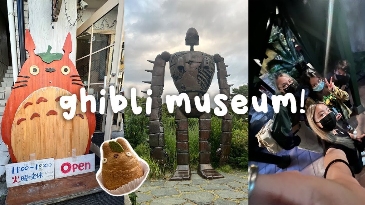 studio ghibli museum ♡ totoro cream puffs | japan vlog #7