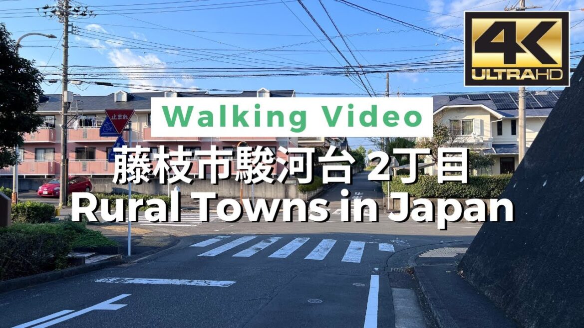 【4K】Rural Towns in Japan – 藤枝市駿河台2丁目 Walking tour / Japan / DJI Pocket 2 【4K】Rural Towns in Japan - 藤枝市駿河台2丁目 Walking tour / Japan / DJI Pocket 2