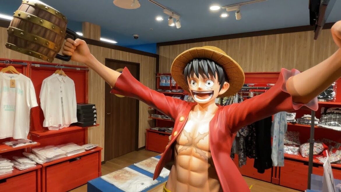 One Piece/Mugiwara Store, Ueno, and Senso-ji Temple - Tokyo Japan Travel 4K/HD