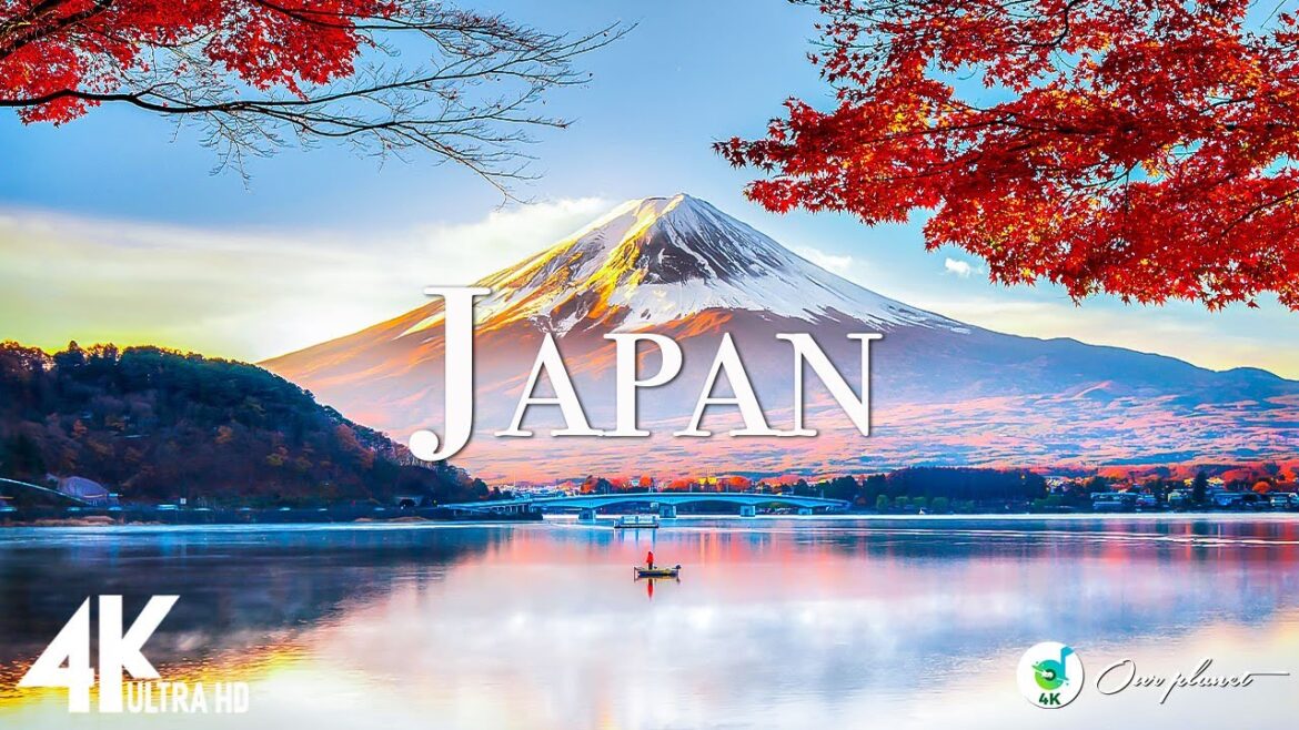 Japan 4K - Relaxing Music Along With Beautiful Nature Videos (4K Video Ultra)