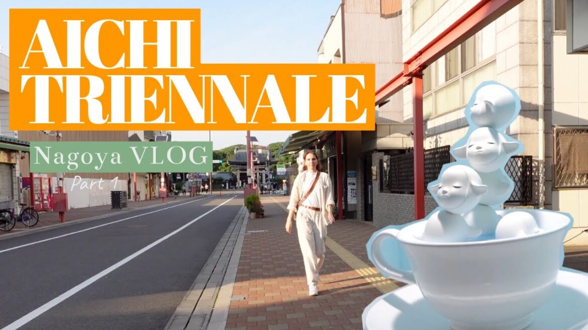 TRAVEL VLOG in JAPAN | Come with me to an art festival in Nagoya | Aichi Triennale