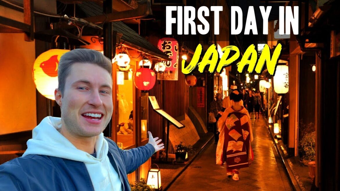I Arrived in Japan! First Day in Kyoto