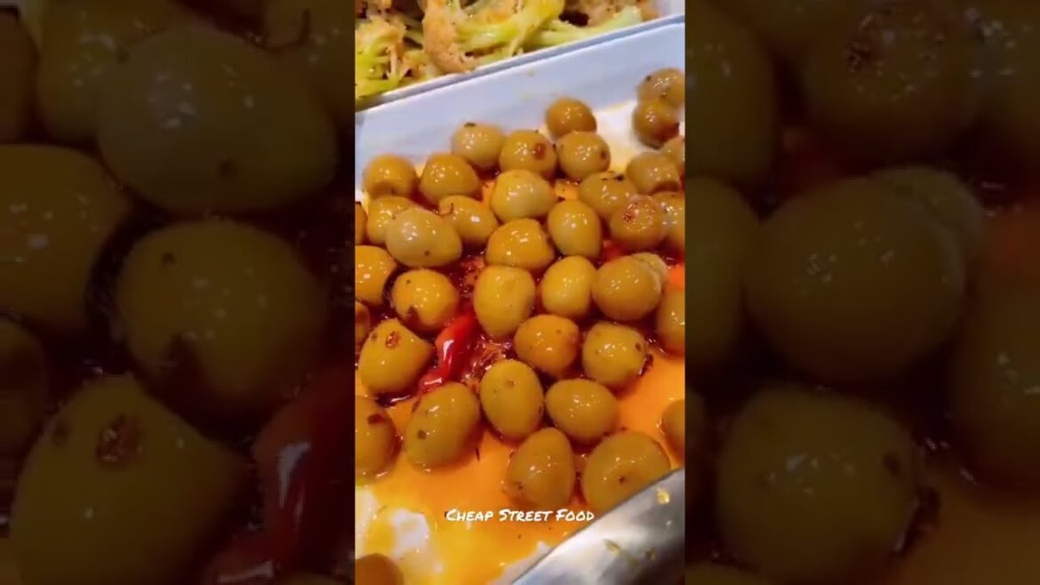 Satisfying ASMR Asian Street Food #122 #shorts #streetfood