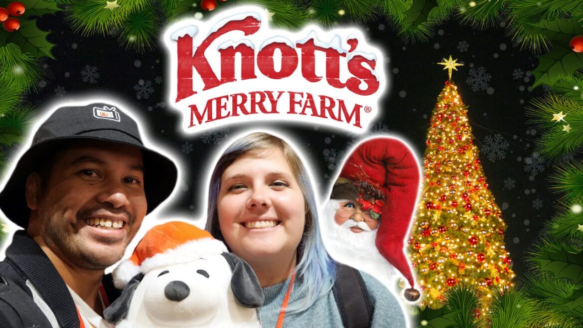 Knott's Merry Farm Christmas food review and fun!
