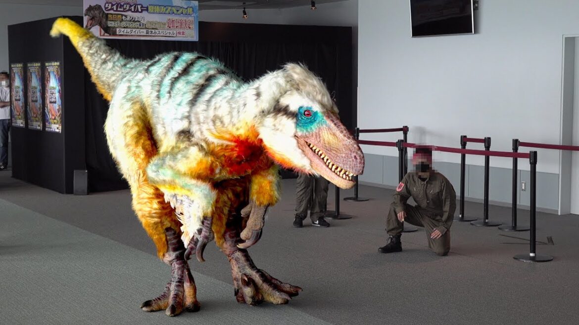 【TIME DIVER】DINO-A-LIVEユタラプトルグリーティング in 横浜ランドマークタワー★DINO-A-LIVE Utahraptor Greeting in Yokohama ≪4K≫ 【TIME DIVER】DINO-A-LIVEユタラプトルグリーティング in 横浜ランドマークタワー★DINO-A-LIVE Utahraptor Greeting in Yokohama ≪4K≫