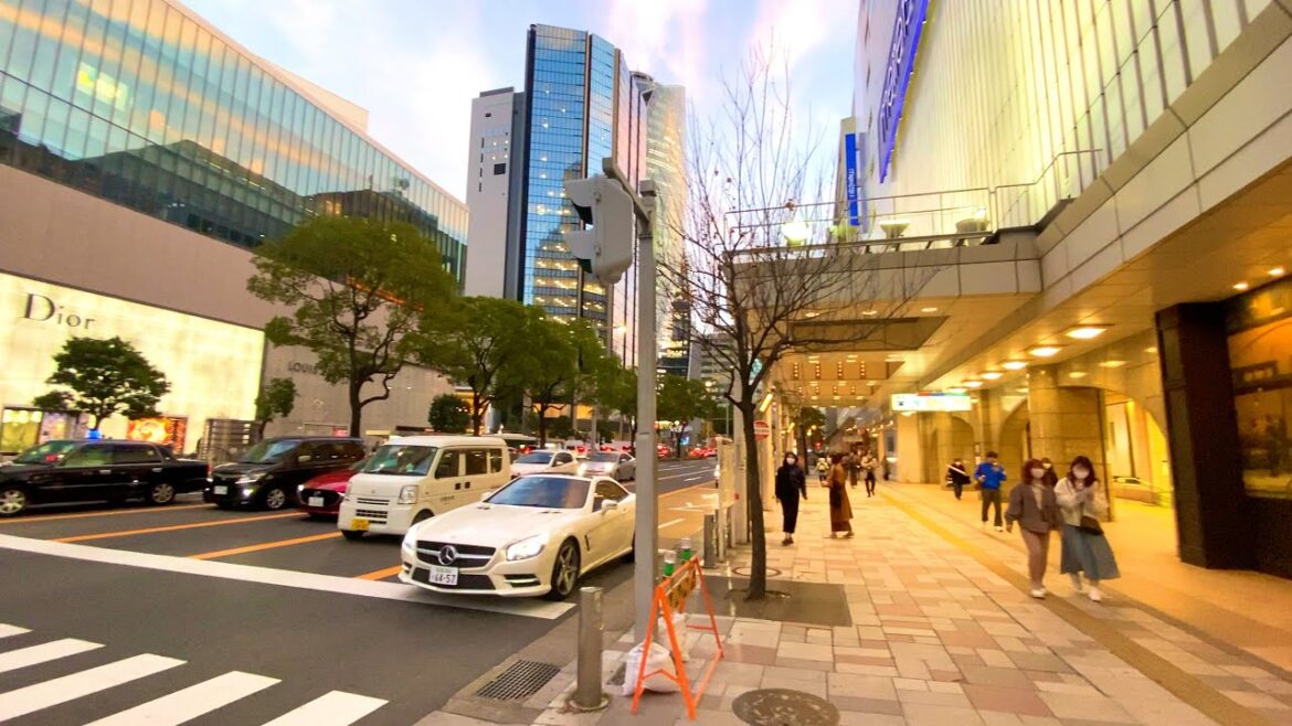 4K Japan Night Walk – Nagoya Station 夜の散歩 4K Japan Night Walk - Nagoya Station 夜の散歩