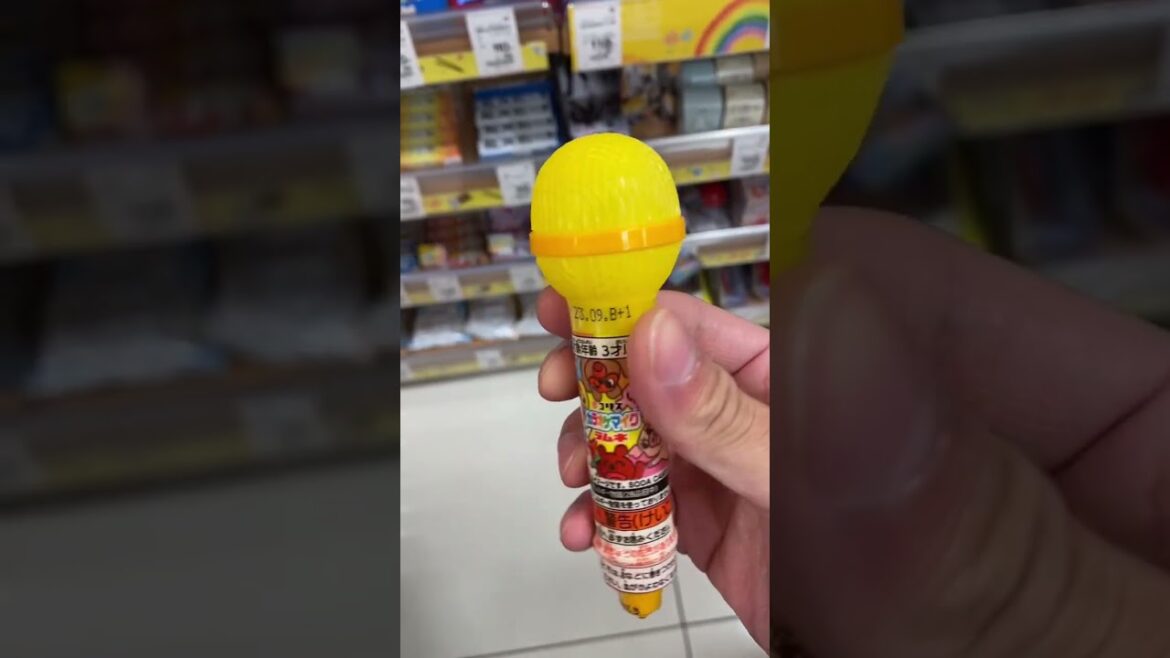 Microphone Candy have you ever eat!!! JAPAN!!!