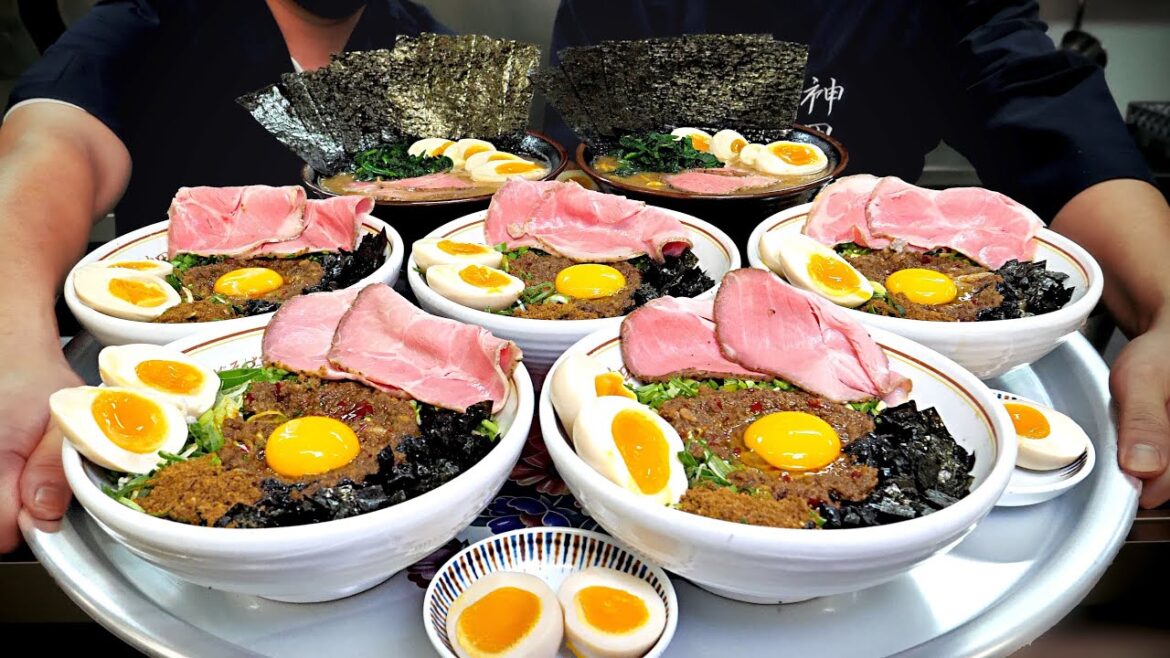 일본 라멘대회에서 우승한 한국의 마제소바, 고기 폭탄 일본식 국수! 전세계가 인정한 라멘집 / Meat Bomb Japanese Style Noodles / Korean food 일본 라멘대회에서 우승한 한국의 마제소바, 고기 폭탄 일본식 국수! 전세계가 인정한 라멘집 / Meat Bomb Japanese Style Noodles / Korean food