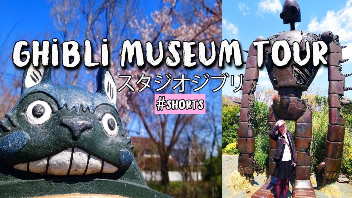 🇯🇵 Ghibli Museum Tour Tokyo Japan!! #short #shorts