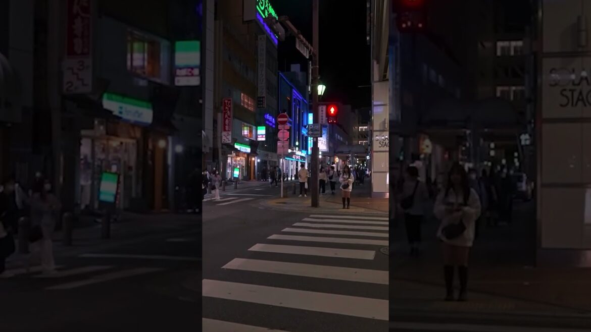 Fukuoka Japan – Ambient walk – Full video in description Fukuoka Japan - Ambient walk - Full video in description