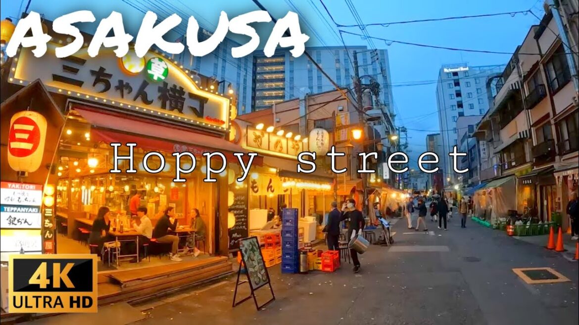 JAPAN WALK 4K TOKYO/Asakusa#2 TEMP:18°C/64.4°F Weather☁【4K HDR】