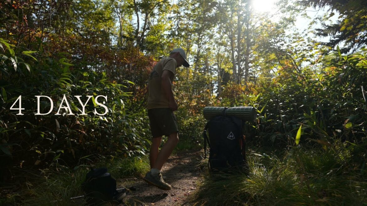 4 Days Solo Hiking “The Playground Of The Gods” | Mt. Tomuraushi Hokkaido Japan 4K 4 Days Solo Hiking "The Playground Of The Gods" | Mt. Tomuraushi Hokkaido Japan 4K