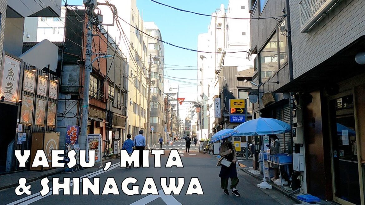 Tokyo Drive 4K - Yaesu, Mita and Shinagawa - Japan 2022